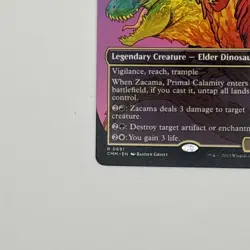Zacama, Primal Calamity Borderless Commander Masters Rare 0691 MTG NM- FREE SHIP - Image 4
