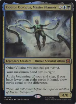 Doctor Octopus, Master Planner Spider-Man Mythic Foil #128 NM MTG - Image 1