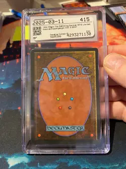 MTG Revised Foreign Black Border German Vesuvan Doppelganger CGC 9 - Image 2