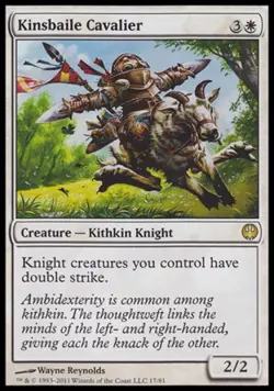 Kinsbaile Cavalier - DDKD MTG - Light Play - Image 1