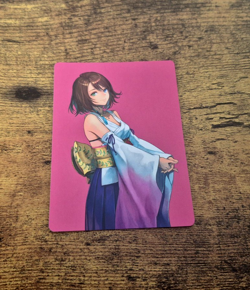 MTG final fantasy art series - Yuna, Hope of Spira 48/53 (eng) not stamped - Image 1