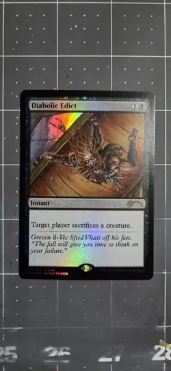 Diabolic Edict (Graphic Novel Insert) -Foil Near Mint MTG Promos: Media - Image 1