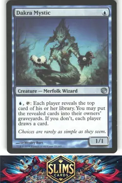 Dakra Mystic - Journey Into Nyx - MTG - Uncommon - #35 - NM - Image 1
