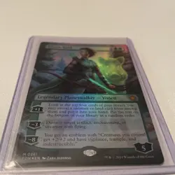 1x MTG Vivien Reid (Borderless) (Mana Foil) - Foundations (FDN) #421 - Magic - Image 3