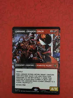 Wizards of the Coast MTG Carnage, Crimson Chaos 0227 Borderless Rare Regular EN - Image 2