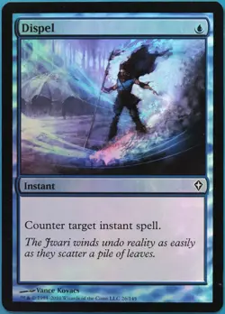 Dispel FOIL Worldwake PLD Blue Common MAGIC GATHERING CARD (ID# 516395) ABUGames - Image 1