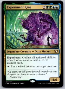 Experiment Kraj 337 R Commander Masters Magic: The Gathering NM - Image 1