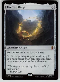 The Ten Rings Mythic Marvel Super Heroes 251 MTG Near Mint 2026 - Image 1