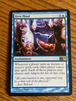 Wizards of the Coast Hive Mind Core Set 2010 M10 Rare Blue Enchantment EN 54 - Image 1