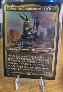 Zedruu the Greathearted #543 M - NM - Magic the Gathering - Foil Etched - MTG - Image 1