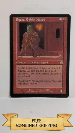 Squee, Goblin Nabob Mercadian Masques ...sku: CA850 - Image 1