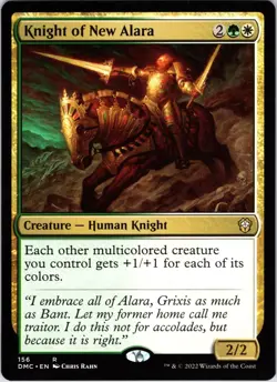 Knight of New Alara 156 Rare Commander: Dominaria United Magic: The Gathering NM - Image 1