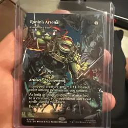 Ronin's Arsenal - Conqueror's Flail (Borderless) (Foil) NM Teenage Mutant Ninja - Image 1