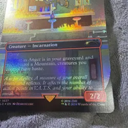 Anger - Fallout : Secret Lair Drop - 1637 Full Rainbow Foil MTG - Near Mint - Image 5