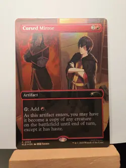 MTG Cursed Mirror (Rainbow Foil) Secret Lair x Avatar The Last Airbender 2308 - Image 1