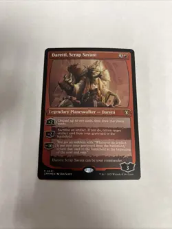 Daretti Scrap Savant Foil Etched Card #0531 MTG LP - Image 1