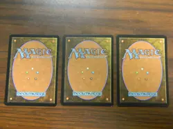MTG FOIL Onslaught Plains x3 (331, 332, 333) Unplayed Excellent - NM Condition - Image 2