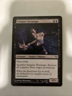 Vampire Hexmage NonFoil Zendikar 114 LP MTG - Image 1