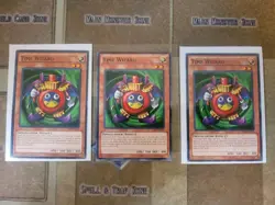 YUGIOH 3X TIME WIZARD LDK2-ENJ15 COMMON 1ST ED NM - Image 1