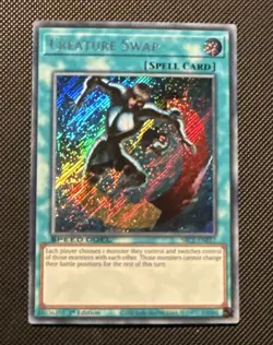 Creature Swap - SBC1-ENE17 - Secret Rare 1st Ed - Near Mint YuGiOh - Image 1
