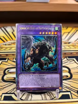 Yugioh Schimare der Konig der Phantomungeheuer Quarter Century Secret DUNE-DE033 - Image 1