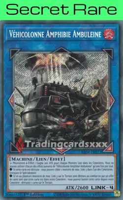 Yu-Gi-Oh! Vehicolonne Amphibie Ambuleine : SE RA04-FR077 - Image 1