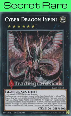 Yu-Gi-Oh! Cyber Dragon Infini : SE RA04-FR068 - Image 1