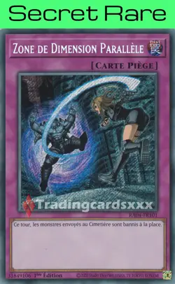 Yu-Gi-Oh! Zone de Dimension Parallele : SE RA04-FR101 - Image 1
