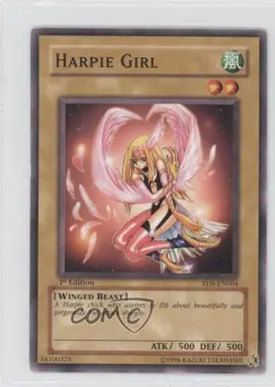 Harpie Girl 1st Ed. YuGiOh Rise of Destiny #RDS-EN004 2004 READ - Image 1
