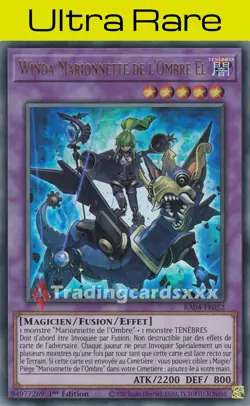 Yu-Gi-Oh! Winda Marionnette de l'Ombre El : UR RA04-FR052 - Image 1