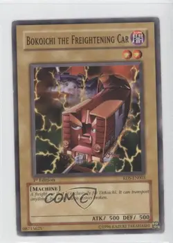 Bokoichi the Freightening Car 1st Ed. YuGiOh Rise of Destiny #RDS-EN003 READ - Image 1