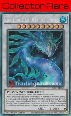 Yu-Gi-Oh! Ghoti de l'Au-Dela des Limites : CR RA04-FR060 - Image 1