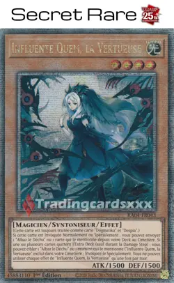 Yu-Gi-Oh! Influente Quem, la Vertueuse : QCSE RA04-FR043 - Image 1