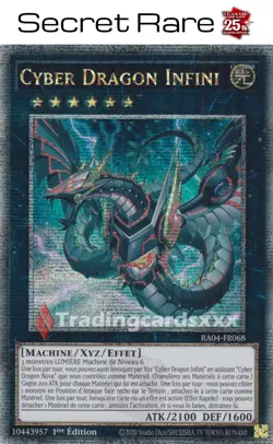 Yu-Gi-Oh! Cyber Dragon Infini - V.2 : QCSE RA04-FR068 - Image 1