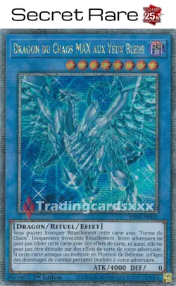 Yu-Gi-Oh! Dragon du Chaos MAX aux Yeux Bleus : QCSE RA04-FR051 - Image 1