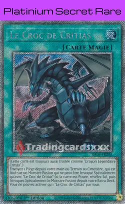 Yu-Gi-Oh! Le Croc de Critias : PN RA04-FR255 - Image 1