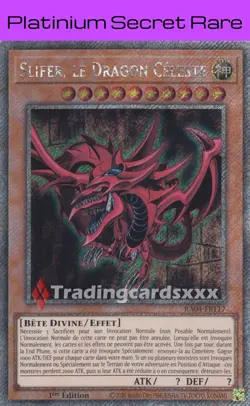 Yu-Gi-Oh! Slifer, le Dragon Celeste : PN RA04-FR117 - Image 1