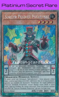 Yu-Gi-Oh! Sorcier Pendule Potartiste : PN RA04-FR242 - Image 1