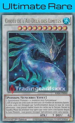 Yu-Gi-Oh! Ghoti de l'Au-Dela des Limites : UL RA04-FR060 - Image 1