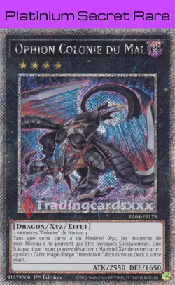 Yu-Gi-Oh! Ophion Colonie du Mal : PN RA04-FR179 - Image 1