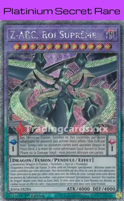 Yu-Gi-Oh! Z-ARC, Roi Supreme : PN RA04-FR284 - Image 1