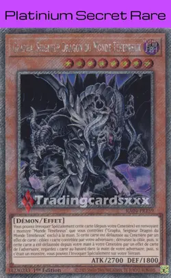 Yu-Gi-Oh! Grapha, Seigneur Dragon du Monde Tenebreux : PN RA04-FR159 - Image 1