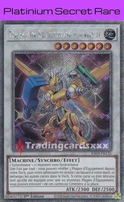 Yu-Gi-Oh! Dragon Electromecanique : PN RA04-FR135 - Image 1