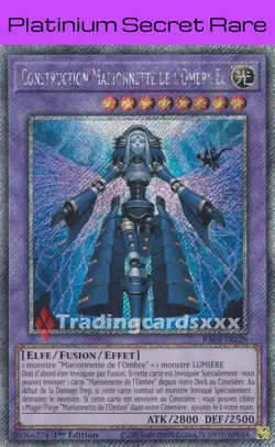 Yu-Gi-Oh! Construction Marionnette de l'Ombre El - V.1 : PN RA04-FR229 - Image 1