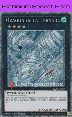 Yu-Gi-Oh! Dragon de la Tornade : PN RA04-FR289 - Image 1
