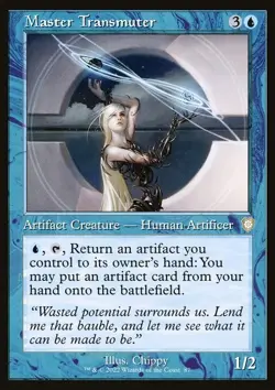 Master Transmuter - The Brothers' War Commander | MTG Card - Image 3