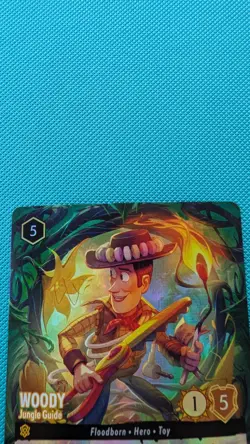 Ravensburger Disney Lorcana Woody - Jungle Guide 54/P3 Foil Promo, English - Image 2
