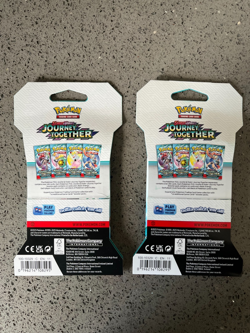 Pokemon Scarlet & Violet Journey Together Sleeved Booster Packs -Factory Sealed - Image 2