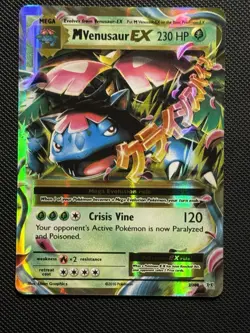 M Venusaur EX 2016 XY 2/108 Holo Rare EX Evolutions Pokemon Near Mint - Image 1