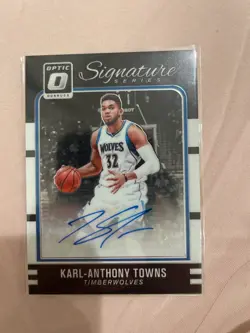 2016-2017 Karl Anthony Towns Optica Signature Series no.42 - Image 1